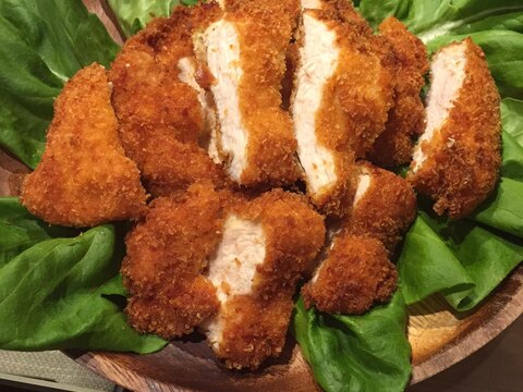 簡単・ヘルシーに鶏むね肉のチキンカツ